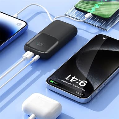 Mini powerbank 10000mAh nopea lataus ja suuri kapasiteetti