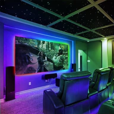 Tv-taustavalaistus Usb kaukosäätimellä - 12W 60 LED SMD 5050 RGB 1x1m