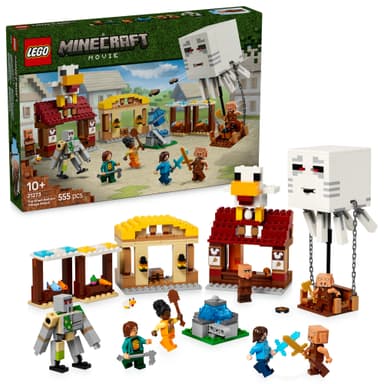 LEGO Minecraft Hornanhenki-kuumailmapallon hyökkäys kylään 21273
