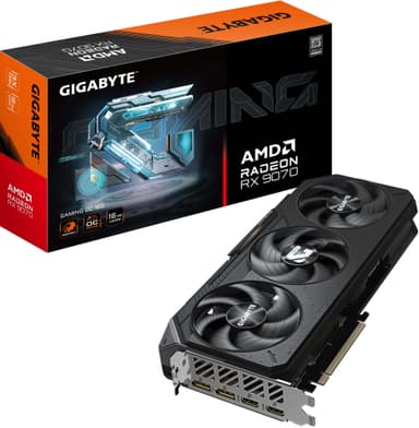 Gigabyte Radeon RX 9070 GAMING OC 16 G näytönohjain