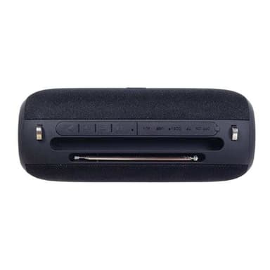 Kannettava Bluetooth-kaiutin FM-radiolla - Svart