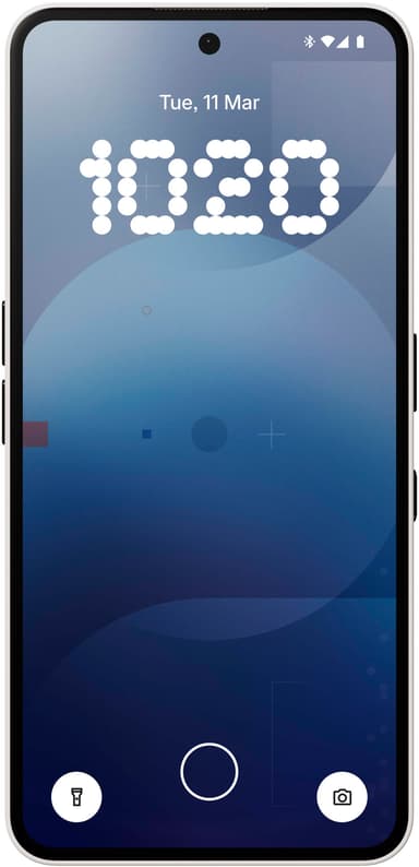 Nothing Phone (3a) 5G älypuhelin 8/128 GB (valkoinen)