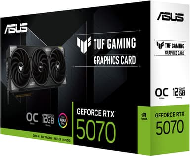 ASUS GeForce RTX 5070 12 GB TUF OC näytönohjain