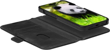 Dbramante1928 Lynge iPhone 16e lompakkokotelo (musta)