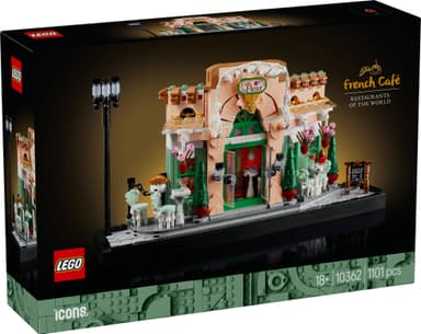 LEGO Icons Ranskalainen kahvila koriste Pariisista 10362