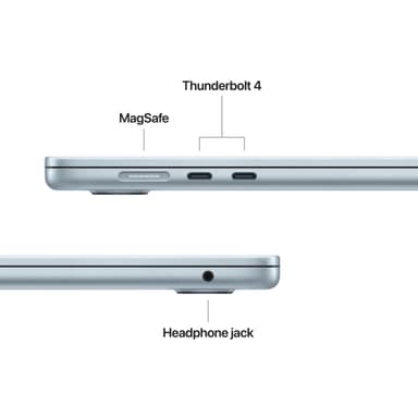 MacBook Air 15 M4 16/256 GB (taivaansininen)