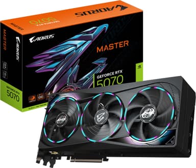Gigabyte GeForce RTX 5070 Aorus Master näytönohjain