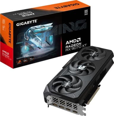 Gigabyte Radeon RX 9070 XT GAMING OC 16 G näytönohjain