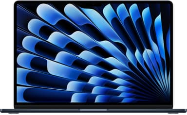 MacBook Air 15 M4 24/512 GB (keskiyö)