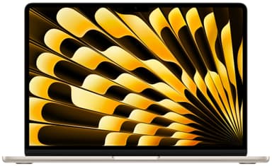 MacBook Air 13 M4 24/512 GB (tähtivalkea)