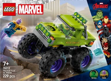 LEGO Marvel Hulkin monsteriauto vastaan Thanos 76312