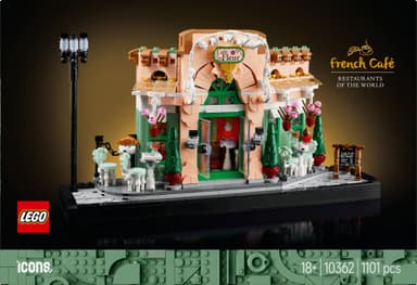 LEGO Icons Ranskalainen kahvila koriste Pariisista 10362
