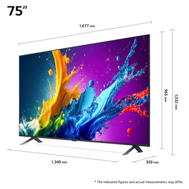 LG 75" QNED 80 4K QNED TV (2024)