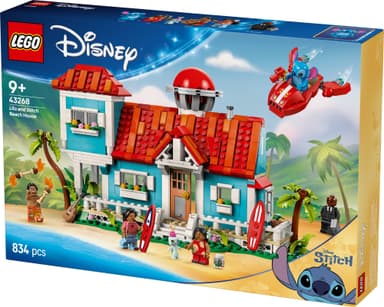 LEGO Disney Lilon ja Stitchin rantatalo 43268