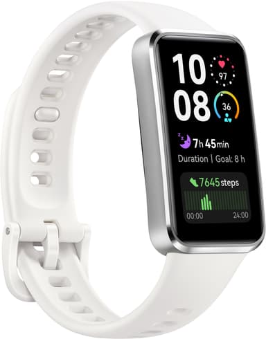 Huawei Band 10 urheilukello (valkoinen alumiini)