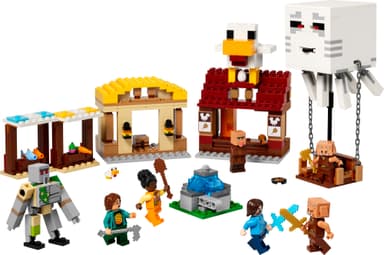 LEGO Minecraft Hornanhenki-kuumailmapallon hyökkäys kylään 21273