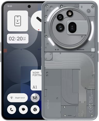 Nothing Phone (3a) Pro älypuhelin 12/256 GB (harmaa)