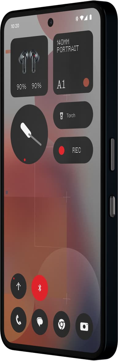Nothing Phone (3a) Pro älypuhelin 12/256 GB (musta)