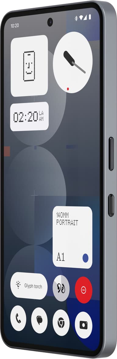 Nothing Phone (3a) Pro älypuhelin 12/256 GB (harmaa)