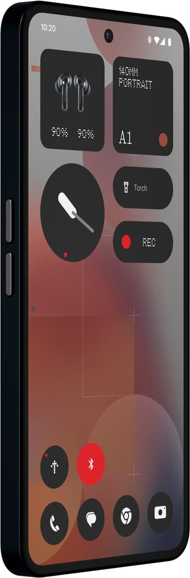 Nothing Phone (3a) Pro älypuhelin 12/256 GB (musta)