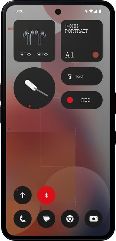 Nothing Phone (3a) Pro älypuhelin 12/256 GB (musta)