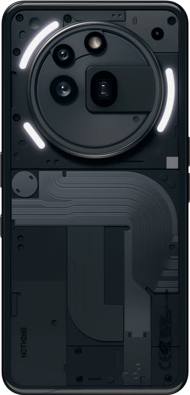 Nothing Phone (3a) Pro älypuhelin 12/256 GB (musta)