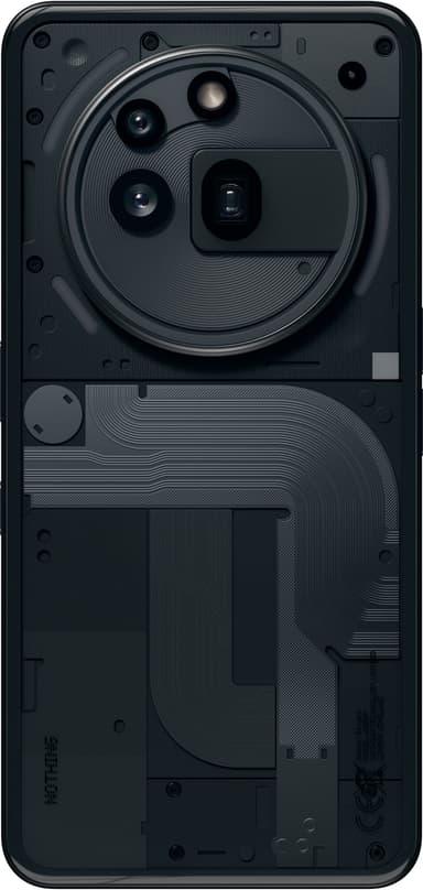 Nothing Phone (3a) Pro älypuhelin 12/256 GB (musta)