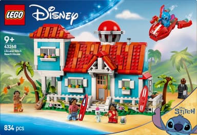 LEGO Disney Lilon ja Stitchin rantatalo 43268