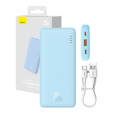 Baseus Airpow 10000 mAh 20W akku (sininen)