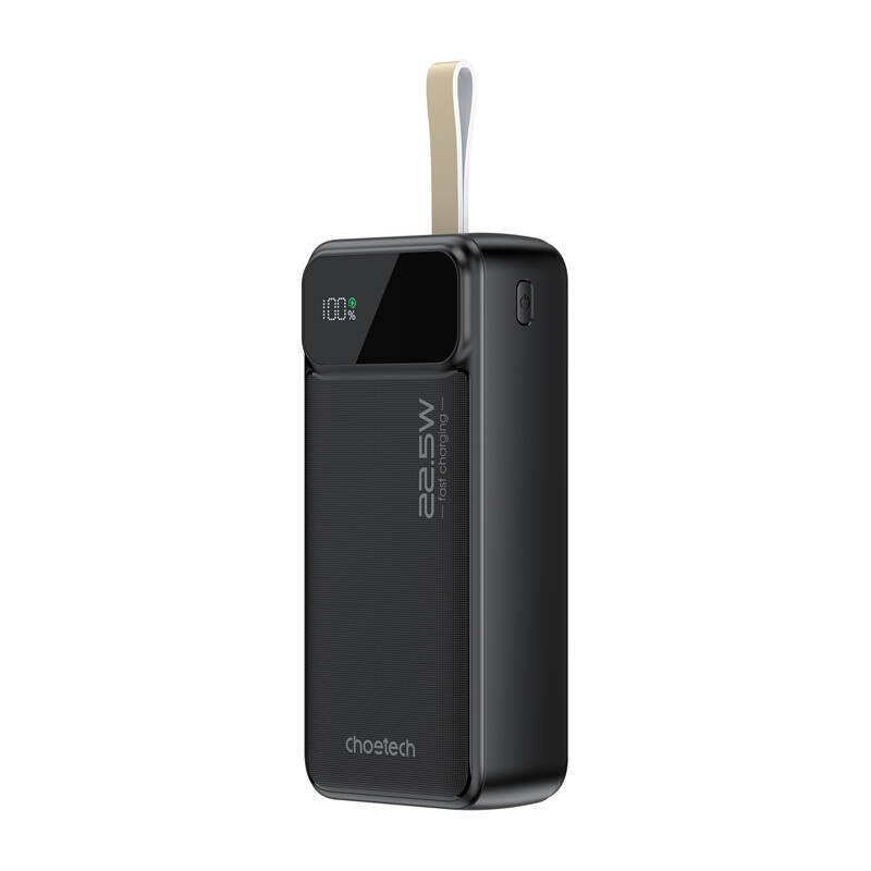 Choetech B730 30 000 mAh 22,5 W PD-virtalähde (musta)