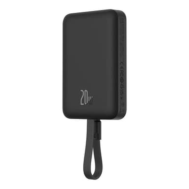 Powerbank Baseus Magnetic Mini 10000mAh, Lightning 20W MagSafe (musta)