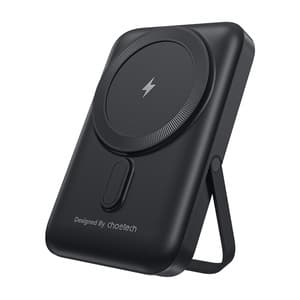 Choetech B743 10000mAh 20W PD magneettinen akku jalustalla (musta)