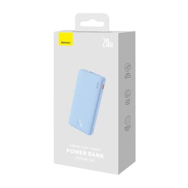Baseus Airpow 10000 mAh 20W akku (sininen)