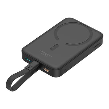 Powerbank Baseus Magnetic Mini 10000mAh, Lightning 20W MagSafe (musta)