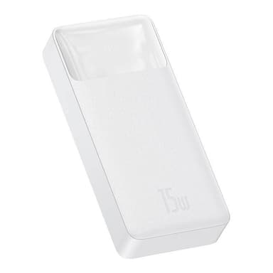 Powerbank Baseus Bipow 20000mAh, 15W (valkoinen)