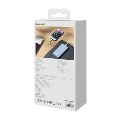 Baseus Airpow 10000 mAh 20W akku (sininen)