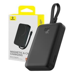 Powerbank Baseus Magnetic Mini 10000mAh, USB-C 30W MagSafe (musta)