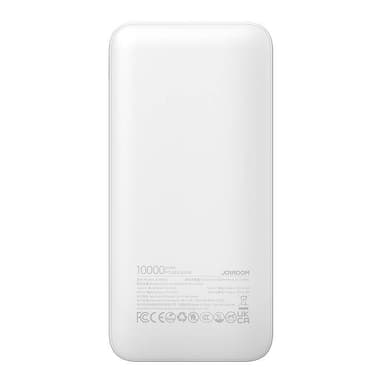 Joyroom Powerbank JR-PBF12 2.4A LED 10000mAh (valkoinen)