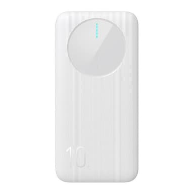 Joyroom Powerbank JR-PBF12 2.4A LED 10000mAh (valkoinen)