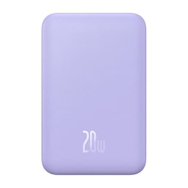 Magneettinen Mini Powerbank Baseus 5000mAh 20W (violetti)