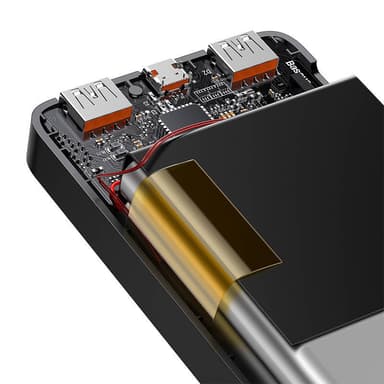 Powerbank Baseus Bipow 10000mAh, 20W (musta)