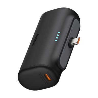 Powerbank Baseus Compact 5000mAh, 20W, USB-C (Czarny)