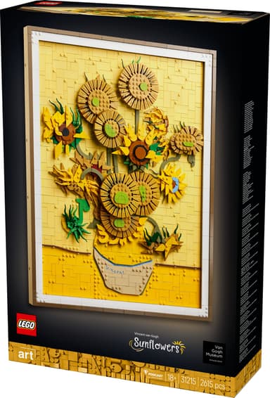 LEGO Art Vincent van Gogh Auringonkukkia 31215