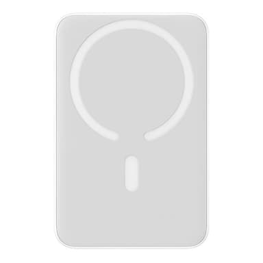 Powerbank Baseus Magnetic, 10000mAh, USB-C 20W, MagSafe (valkoinen)