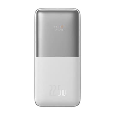 Powerbank Baseus Bipow Pro 10000mAh, 2xUSB, USB-C, 22,5W (valkoinen)