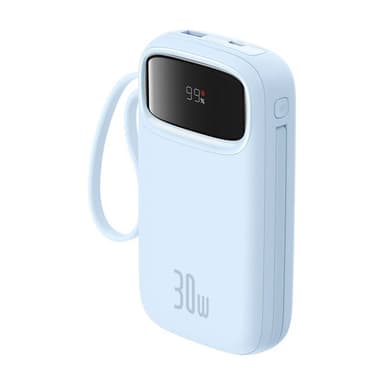Powerbank Baseus QPow2 20000mAh 30W 2xUSB-C (sininen)