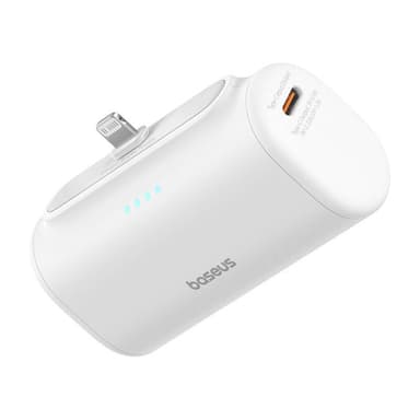 Powerbank OS-Baseus Compact IP 5000mAh 20W (valkoinen)