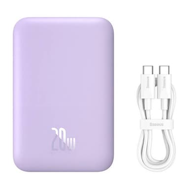Powerbank mini Baseus 6000 mAh 20W (violetti)