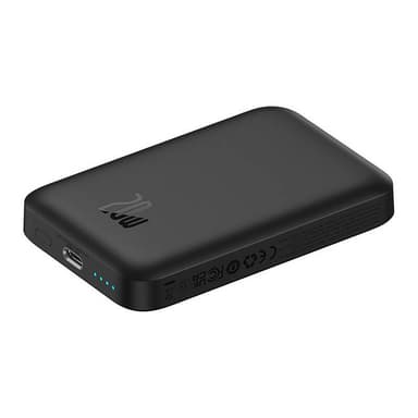 Mini Wireless PowerBank 20W Baseus (musta)