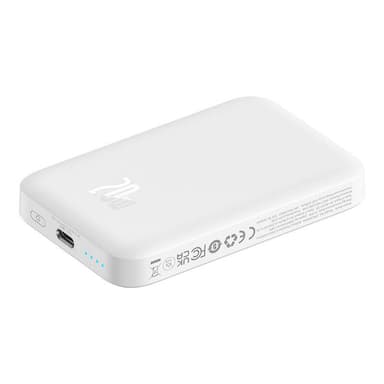 Powerbank Baseus Magnetic Mini 6000mAh 20W MagSafe (valkoinen)